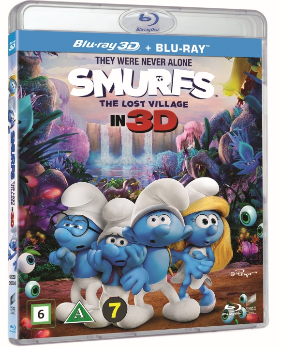 Smølferne – Den hemmelige landsby (3D Blu-ray + Blu-ray) i gruppen Elektronikk / Lyd & Bilde / TV og tilbehør / Filmer / Blu-ray hos TP E-commerce Nordic AB (D03718)