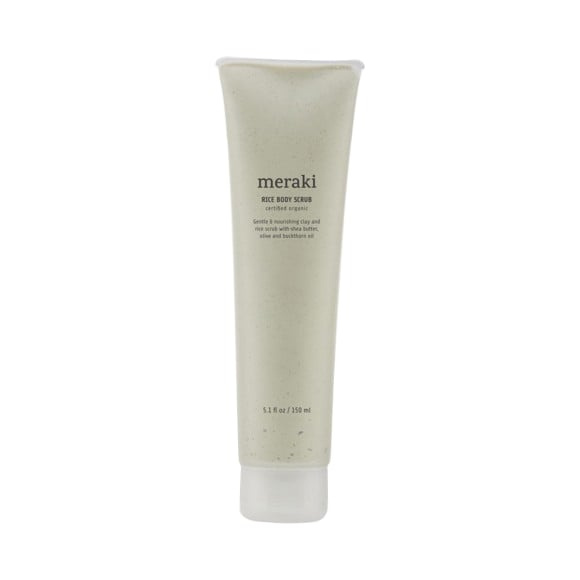 Meraki Body Scrub med ris 150 ml (Mkde030/311060303) i gruppen HELSE OG SKJØNNHET / Hudpleie / Ansikt / Skrubb/peeling hos TP E-commerce Nordic AB (D03748)