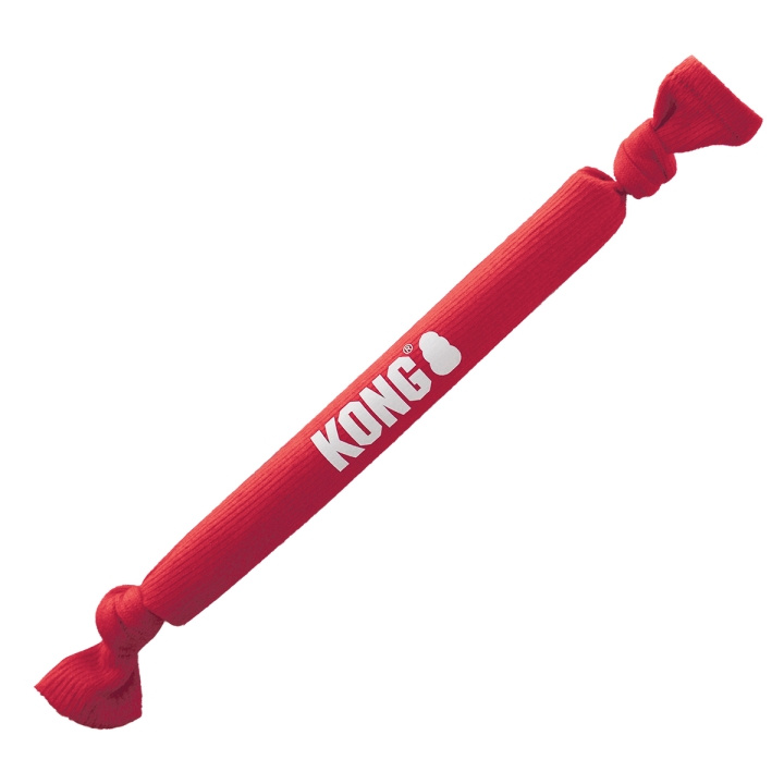 Kong Signature Crunch Rope Enkelt - Rød i gruppen HJEM, HUS OG HAGE / Dyretilbehør / Hund hos TP E-commerce Nordic AB (D03837)