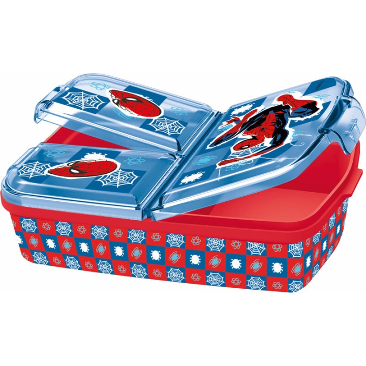 Disney Large - Smørbrødboks med flere rom - Spider-Man (088808735-74720) i gruppen LEKER, BARN OG BABY / Spise & drikke / Barneserviser hos TP E-commerce Nordic AB (D03977)