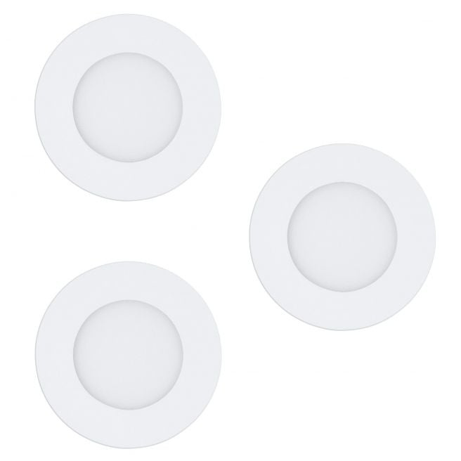 Eglo Sett med 3x Fueva-Z innfelte hvite Ø8,5 - TW - Zigbee, Bluetooth i gruppen HJEM, HUS OG HAGE / Smarthus / Smart belysning hos TP E-commerce Nordic AB (D04011)