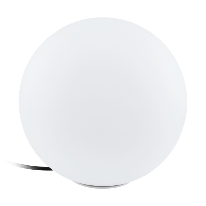 Eglo Monterolo-Z utendørs globus hvit Ø30 - RGB + TW - Zigbee, Bluetooth i gruppen HJEM, HUS OG HAGE / El og belysning / Utendørsbelysning / Hagebelysning hos TP E-commerce Nordic AB (D04038)