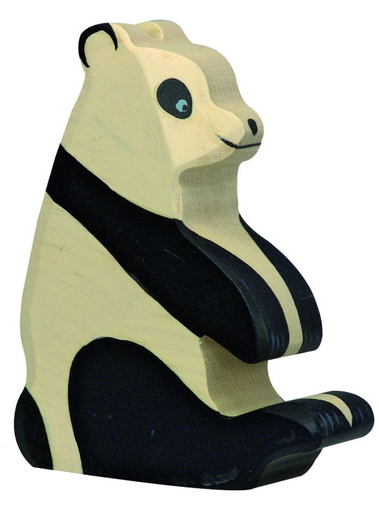 Goki Panda bjørn, sittende - (80191) i gruppen LEKER, BARN OG BABY / Barnerom / Øvrig innredning hos TP E-commerce Nordic AB (D04173)