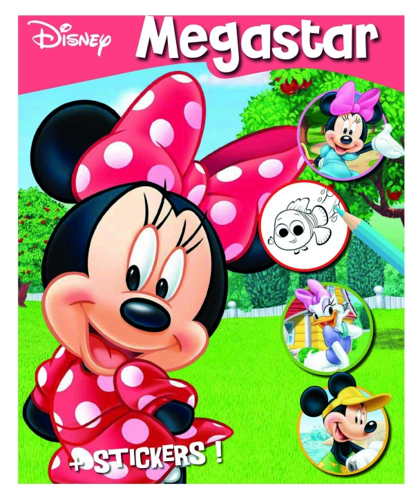 Disney Megastar fargeleggingsbok - Minnie Mouse i gruppen LEKER, BARN OG BABY / Leker / Håndtverk hos TP E-commerce Nordic AB (D04666)