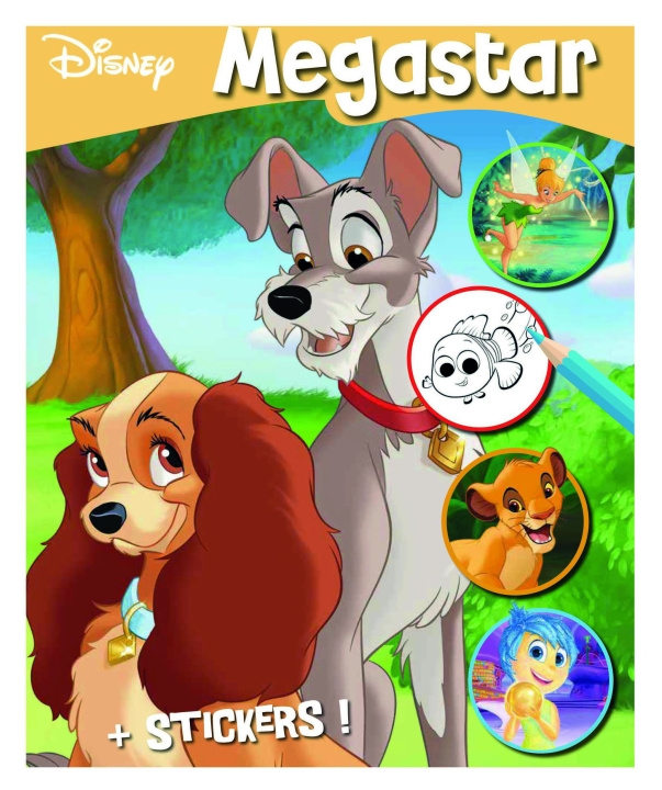 Disney Megastar-malebok - Filmstart i gruppen LEKER, BARN OG BABY / Leker / Håndtverk hos TP E-commerce Nordic AB (D04667)