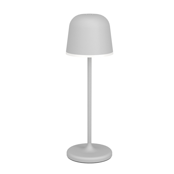 Eglo MANNERA BORDLAMPE - Grå - 34 cm høy, 11 cm i diameter i gruppen Elektronikk / Lys / Bordlamper hos TP E-commerce Nordic AB (D04702)