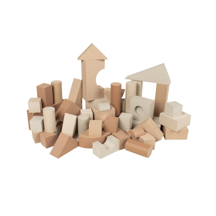 Babytrold Byggeklosser av skum - Sand (18-49SA) i gruppen LEKER, BARN OG BABY / Leker / Byggeleker / Byggeklosser hos TP E-commerce Nordic AB (D04828)