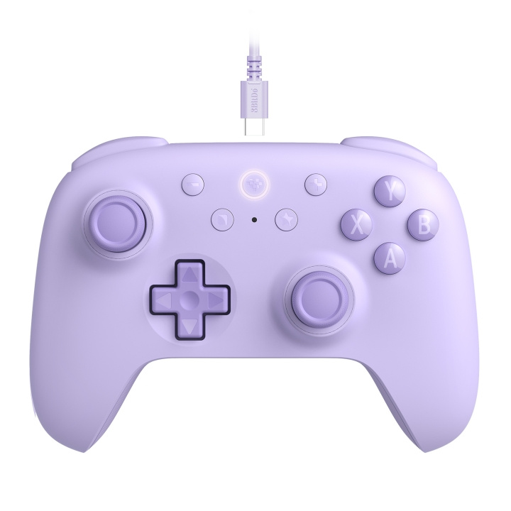 8Bitdo Ultimate 2C Wired Pad Purple i gruppen Datautstyr / GAMING / Gamepad hos TP E-commerce Nordic AB (D05115)