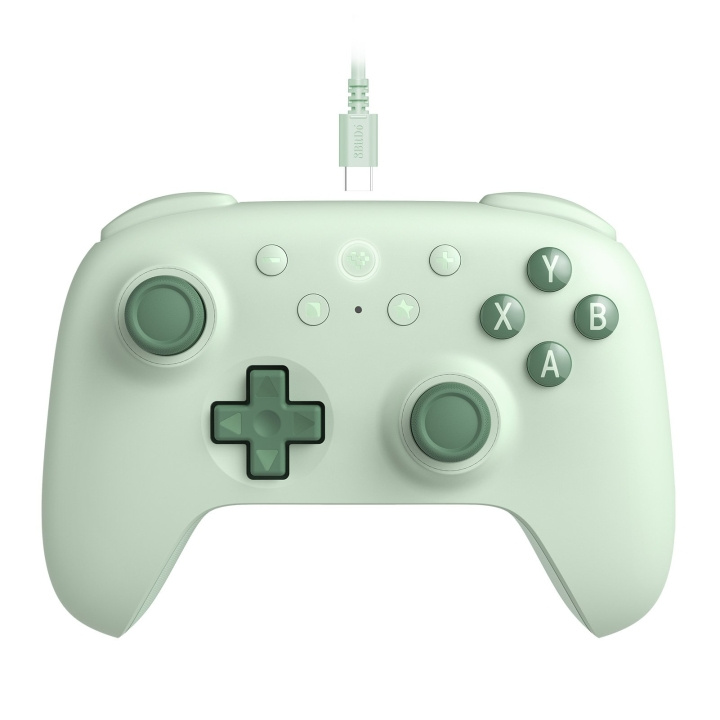 8Bitdo Ultimate 2C Wired Pad grønn i gruppen Datautstyr / GAMING / Gamepad hos TP E-commerce Nordic AB (D05116)