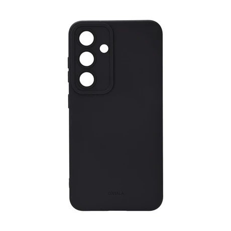 Onsala Back Silicone Touch Recycled Samsung S25 5G Black i gruppen SMARTTELEFON & NETTBRETT / Mobilbeskyttelse / Samsung hos TP E-commerce Nordic AB (D05454)