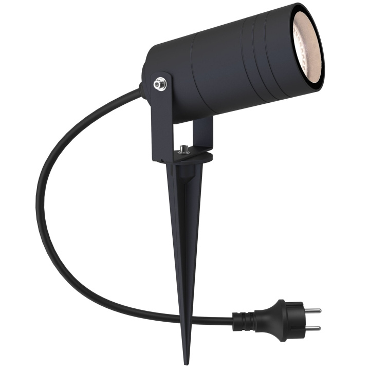 Llitt Sebastian Ground spotlight GU10 Maks. 35W 230V IP65 Antracitt i gruppen HJEM, HUS OG HAGE / El og belysning / Utendørsbelysning / Hagebelysning hos TP E-commerce Nordic AB (D05535)