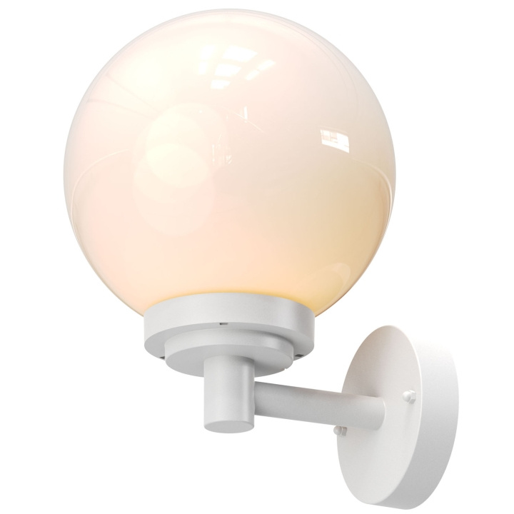 Llitt Doro Vegglampe E27 sokkel IP44 Hvit i gruppen HJEM, HUS OG HAGE / El og belysning / Utendørsbelysning / Fasadebelysning / Uten bevegelsessensor hos TP E-commerce Nordic AB (D05539)