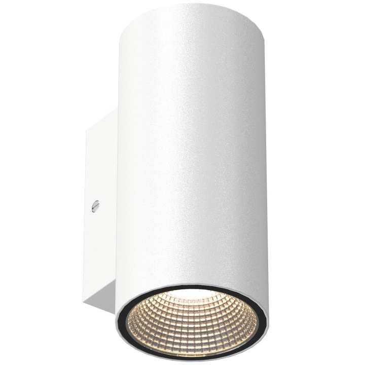Llitt Erik II Vegg-LED IP65 3000K 6W 494lm hvit i gruppen HJEM, HUS OG HAGE / El og belysning / Utendørsbelysning / Fasadebelysning / Uten bevegelsessensor hos TP E-commerce Nordic AB (D05560)