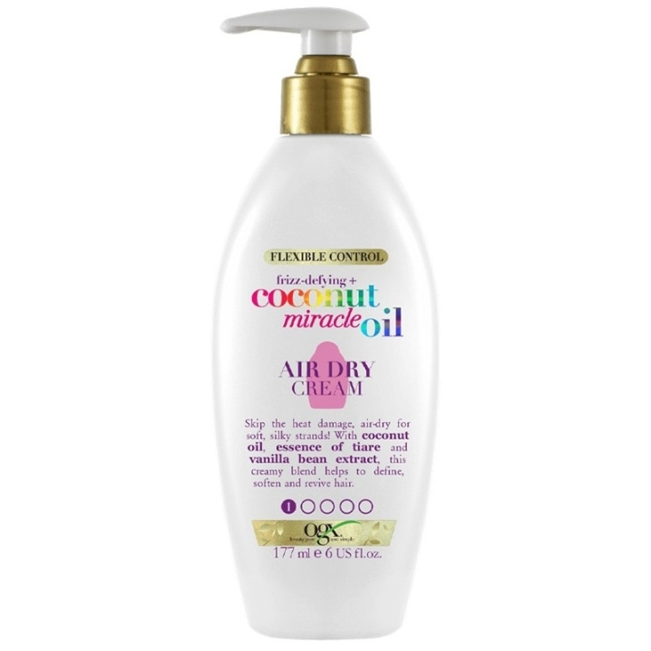 OGX Coconut Miracle Oil Air Dry Cream 177 ml i gruppen HELSE OG SKJØNNHET / Hår & styling / Hårstyling / Stylingkrem hos TP E-commerce Nordic AB (D05593)