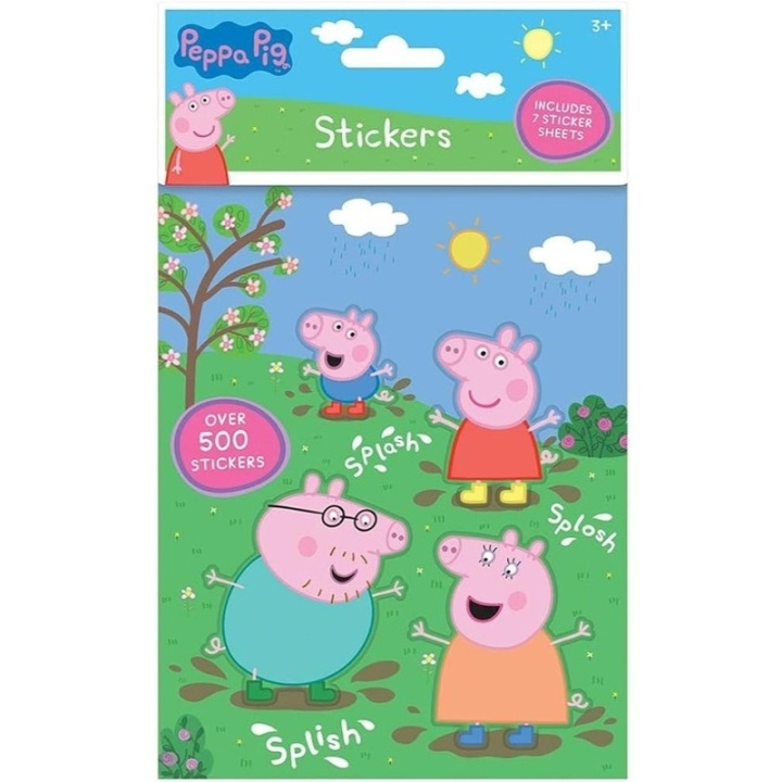 Peppa Pig 500 klistremerker i gruppen LEKER, BARN OG BABY / Leker / Håndtverk hos TP E-commerce Nordic AB (D05602)