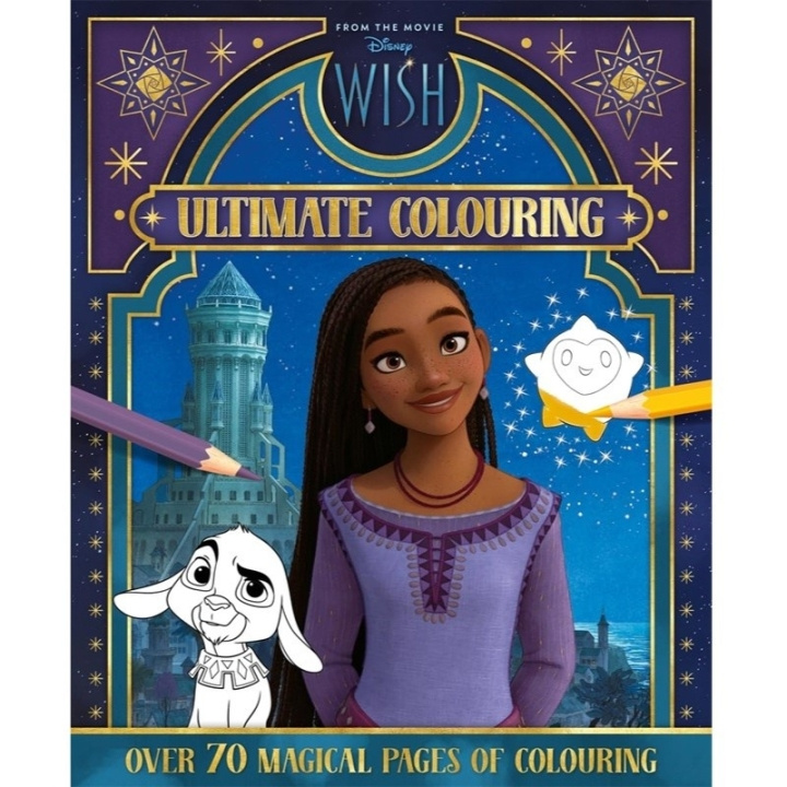 Disney Wish Ultimate Fargeleggingsbok i gruppen LEKER, BARN OG BABY / Leker / Håndtverk hos TP E-commerce Nordic AB (D05606)