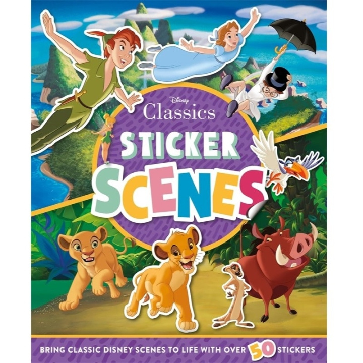 Disney Classics Sticker Scenes, engelsk i gruppen LEKER, BARN OG BABY / Leker / Håndtverk hos TP E-commerce Nordic AB (D05612)