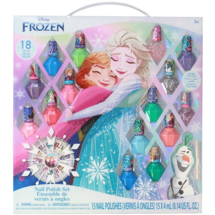 Disney Frozen neglelakk-sett i gruppen HELSE OG SKJØNNHET / Manikyr/pedikyr / Neglelakk hos TP E-commerce Nordic AB (D05613)