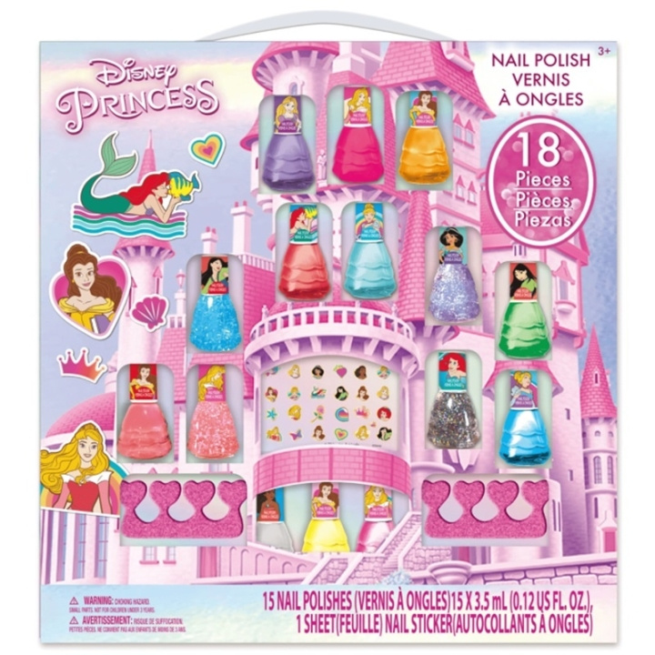 Disney Prinsesse neglelakk-sett i gruppen LEKER, BARN OG BABY / Leker / Masker og kostymer hos TP E-commerce Nordic AB (D05614)