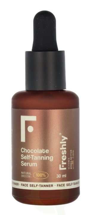Freshly Cosmetics Sjokolade selvbruningsserum 30 ml i gruppen HELSE OG SKJØNNHET / Hudpleie / Soling / Brun uten sol hos TP E-commerce Nordic AB (D05972)