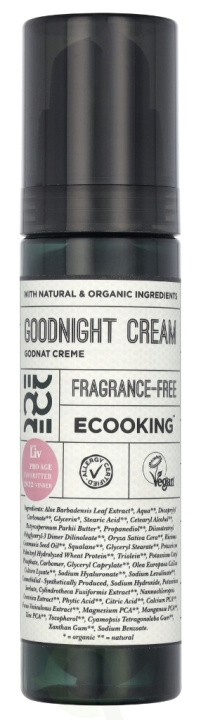 Ecooking 50+ Series Goodnight Cream @ 1 stk x 50 ml i gruppen HELSE OG SKJØNNHET / Hudpleie / Ansikt / Nattkrem hos TP E-commerce Nordic AB (D06009)