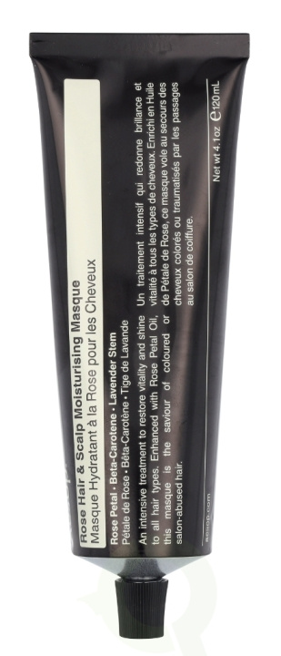 AESOP Rose Hair & Scalp Moisturising Mask 120 ml i gruppen HELSE OG SKJØNNHET / Hår & styling / Hårpleie / Hårmaske hos TP E-commerce Nordic AB (D06097)
