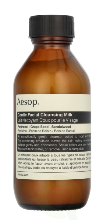 AESOP Gentle Facial Cleansing Milk 100 ml i gruppen HELSE OG SKJØNNHET / Hudpleie / Ansikt / Ansiktsolje hos TP E-commerce Nordic AB (D06098)