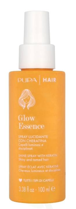 Pupa Milano Pupa Glow Essence Shine Spray med keratin 100 ml i gruppen HELSE OG SKJØNNHET / Hår & styling / Hårpleie / Glans hos TP E-commerce Nordic AB (D06222)