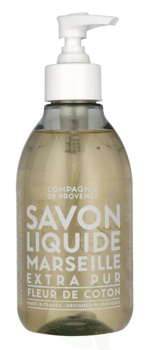 Compagnie De Provence Marseille flytende såpe 300 ml bomullsblomst i gruppen HELSE OG SKJØNNHET / Hudpleie / Kroppspleie / Bad- og dusjkrem hos TP E-commerce Nordic AB (D06259)