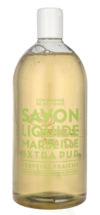 Compagnie De Provence Marseille flytende såpe 1000 ml Fresh Verbena i gruppen HELSE OG SKJØNNHET / Hudpleie / Kroppspleie / Bad- og dusjkrem hos TP E-commerce Nordic AB (D06260)