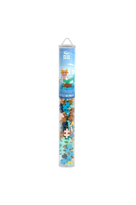 Plus Plus Den lille havfruen / 100 stk Tube (4313) i gruppen LEKER, BARN OG BABY / Leker / Byggeleker / Byggeklosser hos TP E-commerce Nordic AB (D06626)