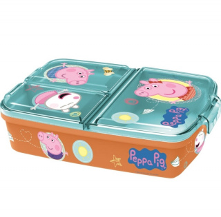 Stor Smørbrødboks med flere rom - Peppa Pig (088808735-13920)