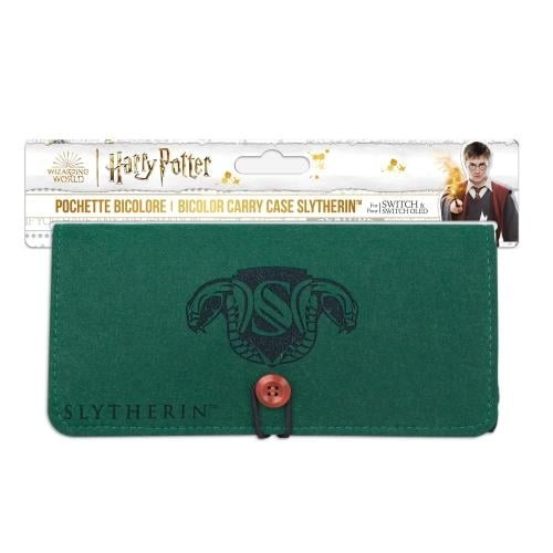 Trade Invaders Harry Potter - Filtlomme for Switch Slytherin i gruppen Elektronikk / TV-spill & tilbehør / Nintendo Switch / Tilbehør hos TP E-commerce Nordic AB (D07239)