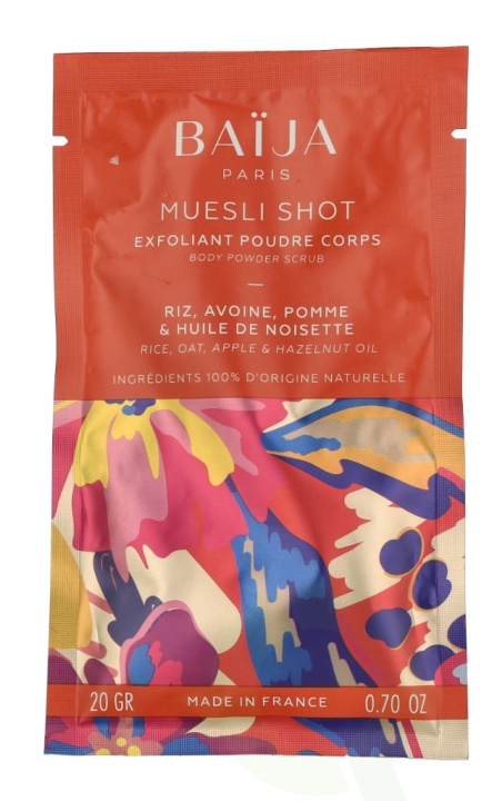 Baija Paris Baija Body Powder Scrub 20 g Muesli Shot i gruppen HELSE OG SKJØNNHET / Hudpleie / Ansikt / Skrubb/peeling hos TP E-commerce Nordic AB (D07789)