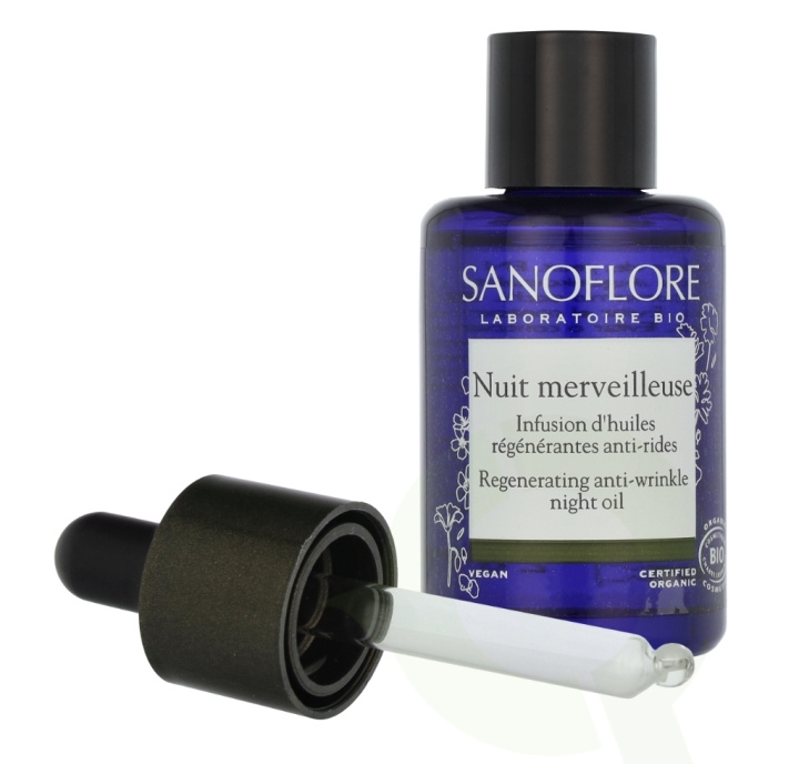 Sanoflore Essence Merveilleuse Nattkonsentrat 30 ml i gruppen HELSE OG SKJØNNHET / Hudpleie / Ansikt / Hudserum hos TP E-commerce Nordic AB (D07797)