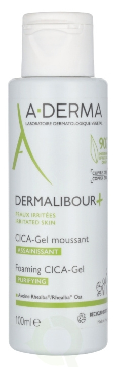 A-Derma Dermalibour+ Foaming Cica-Gel 100 ml For irritert hud i gruppen HELSE OG SKJØNNHET / Hudpleie / Ansikt / Dagkrem hos TP E-commerce Nordic AB (D07967)