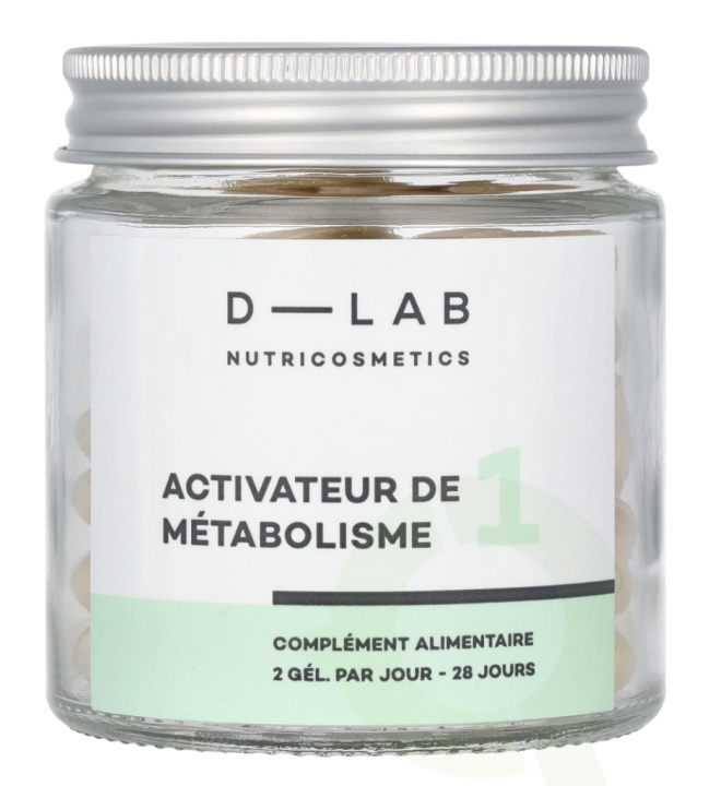 D-Lab Nutricosmetics D-Lab Activateur De Metabolisme 1 Kapsler 56 stk i gruppen HELSE OG SKJØNNHET / Helsepleie / Andre hos TP E-commerce Nordic AB (D08051)