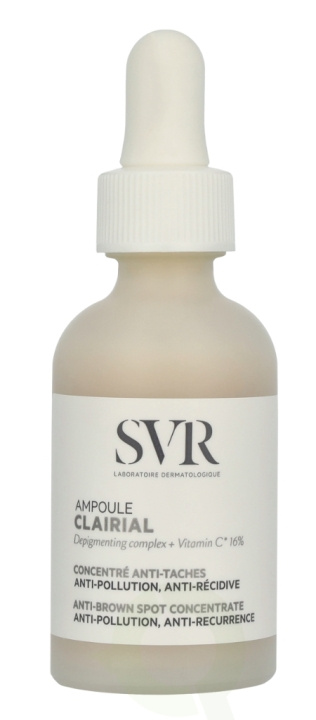 Svr Laboratories SVR Clairial Ampulle Anti-Brown Spot Concentrate 30 ml i gruppen HELSE OG SKJØNNHET / Hudpleie / Ansikt / Hudserum hos TP E-commerce Nordic AB (D08187)