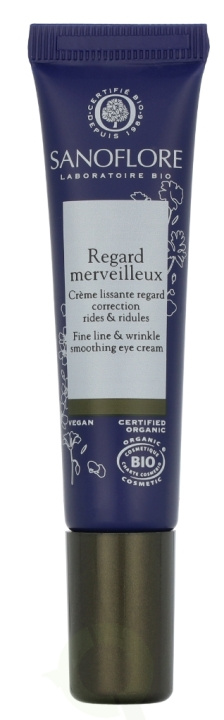 Sanoflore Regard Merveilleux Smooting Eye Cream 15 ml Fine linjer og rynker i gruppen HELSE OG SKJØNNHET / Hudpleie / Ansikt / Øyne hos TP E-commerce Nordic AB (D08224)
