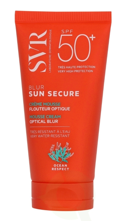 Svr Laboratories SVR Sun Secure Mousse Cream SPF50+ 50 ml i gruppen HELSE OG SKJØNNHET / Hudpleie / Soling / Solkrem hos TP E-commerce Nordic AB (D08229)