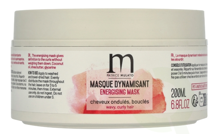Patrice Mulato P. Mulato Energising Treatment Mask 200 ml krøllete hår i gruppen HELSE OG SKJØNNHET / Hår & styling / Hårpleie / Hårmaske hos TP E-commerce Nordic AB (D08276)