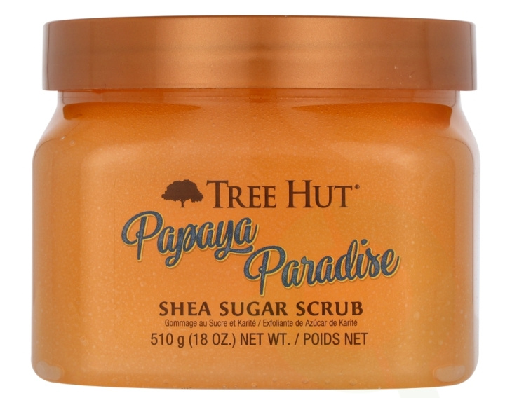 Tree Hut Shea Sugar Scrub 510 g Papaya Paradise i gruppen HELSE OG SKJØNNHET / Hudpleie / Ansikt / Skrubb/peeling hos TP E-commerce Nordic AB (D08343)