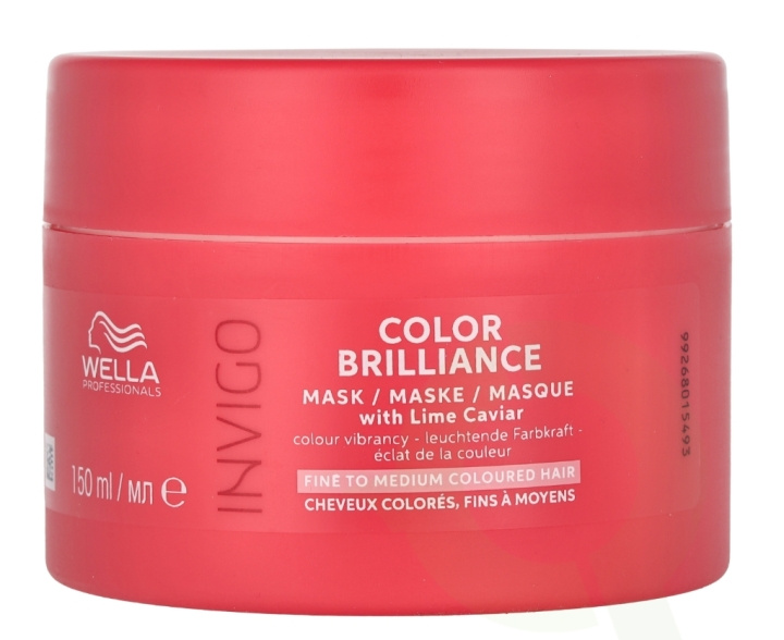 Wella Invigo - Color Brilliance Vibrant Color Mask 150 ml Fine/Normal i gruppen HELSE OG SKJØNNHET / Hår & styling / Hårpleie / Hårmaske hos TP E-commerce Nordic AB (D08416)