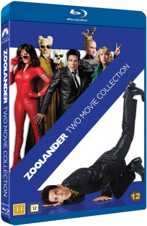 Zoolander 1+2 (2 disc)(Blu-Ray) i gruppen Elektronikk / Lyd & Bilde / TV og tilbehør / Filmer / Blu-ray hos TP E-commerce Nordic AB (D08597)