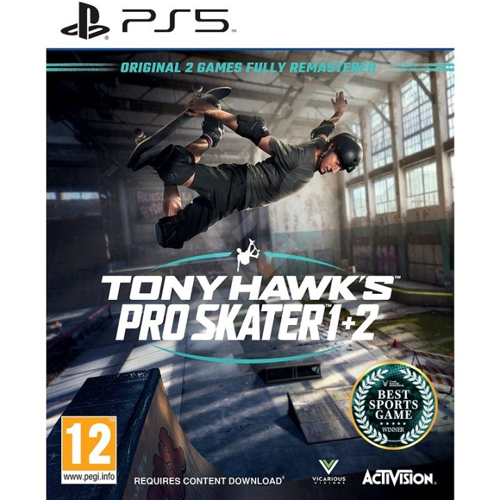 Tony Hawk\'s Pro Skater 1+2 (PS5) i gruppen Elektronikk / TV-spill & tilbehør / Sony PlayStation 5 / Spill hos TP E-commerce Nordic AB (D08810)