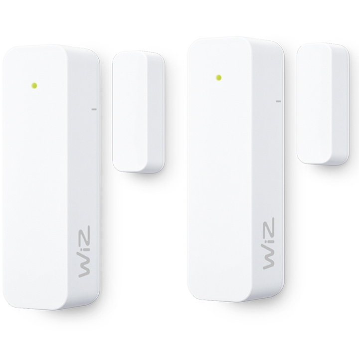 WiZ WiFi Smart kontaktsensor 2-pakning i gruppen HJEM, HUS OG HAGE / Smarthus / Smarthussystemer hos TP E-commerce Nordic AB (D09090)