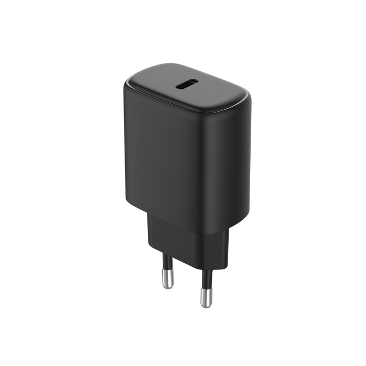 Gear Lader 220V 1xUSB-C Pd 20W Svart i gruppen SMARTTELEFON & NETTBRETT / Ladere og Kabler / Vegglader / Vegglader Type C hos TP E-commerce Nordic AB (D09187)