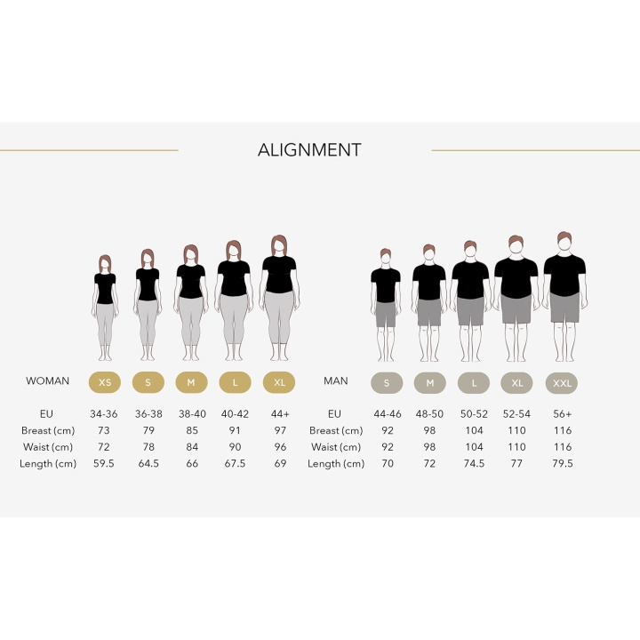 SWEDISH POSTURE T-shirt Dame Alignment Bomull Svart XL i gruppen SPORT, FRITID & HOBBY / Tilbehør / T-shirts hos TP E-commerce Nordic AB (D09232)