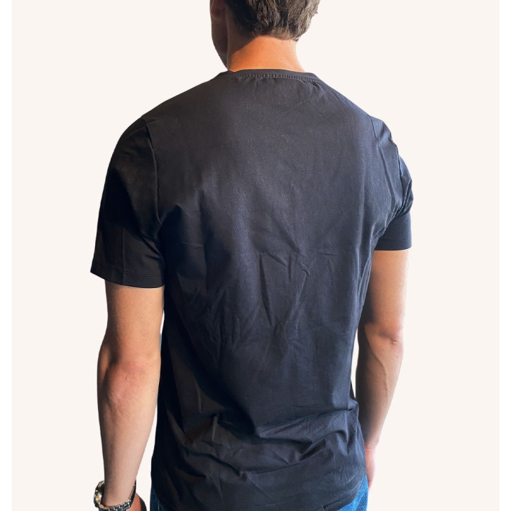 SWEDISH POSTURE Alignment T-Shirt Cotton XL Men Black i gruppen SPORT, FRITID & HOBBY / Tilbehør / T-shirts hos TP E-commerce Nordic AB (D09238)