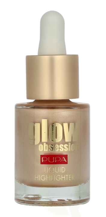 Pupa Milano Pupa Glow Obsession All Over Liquid Highlighter 13,5 ml #100 Sunrise i gruppen HELSE OG SKJØNNHET / Makeup / Makeup ansikt / Contour/Highlight hos TP E-commerce Nordic AB (D09331)